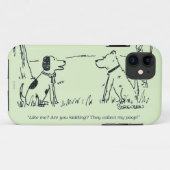 Coques Case-Mate iPhone Amour de chien (Dos (Horizontal))