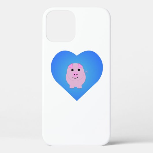 Coques Case-Mate iPhone Amour de Cochon Mignon (Verso)