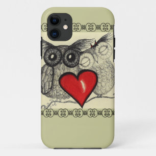 Coque Case-Mate Pour iPhone Amour de hibou -