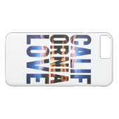 Coques Case-Mate iPhone Amour de la Californie (Dos (Horizontal))