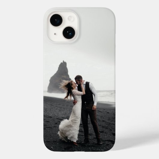 Coques Case-Mate iPhone Amour de mémoire photo mariage (Verso)