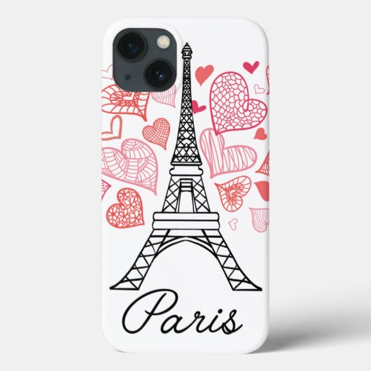 Coques Case-Mate iPhone Amour de Paris, France (Verso)