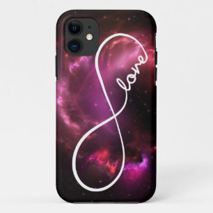 Etui iPhone Case-Mate amour d'infini - nébuleuse rose