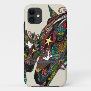 Coque iPhone 11 amour du cheval