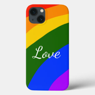 Case-Mate iPhone Case Amour du mois de la fierté arc-en-ciel ajoutez le 