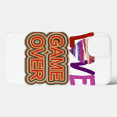 Coques Case-Mate iPhone Amour et jeu de coeur (Verso (horizontal))