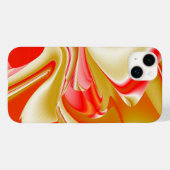 Coques Case-Mate iPhone Amour et Or Abstrait 3D Rainbowart (Verso (horizontal))