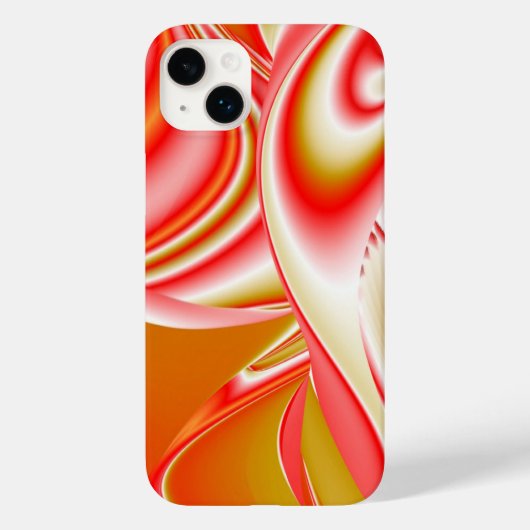 Coques Case-Mate iPhone Amour et Or Abstrait 3D Rainbowart (Verso)