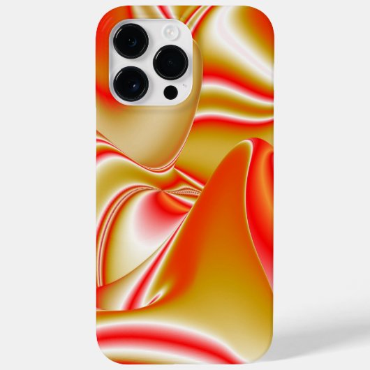 Coques Case-Mate iPhone Amour et Or Abstrait 3D Rainbowart (Verso)