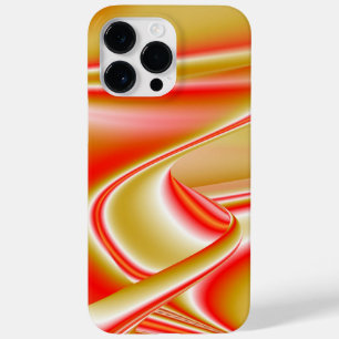 Coque Pour Pour iPhone 14 Pro Max Amour et Or Abstrait 3D Rainbowart