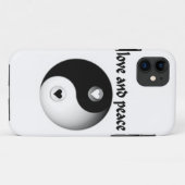 Coques Case-Mate iPhone Amour et Paix  (Dos (Horizontal))