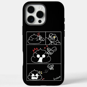 Coques iPhone 16 Pro Max Amour et trahison - Brootsch le PooPoo