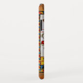 Coques Case-Mate iPhone AMOUR ÉTERNEL MONOGRAMME parchemin (Dos/Droite)