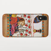 Coques Case-Mate iPhone AMOUR ÉTERNEL MONOGRAMME parchemin (Dos (Horizontal))