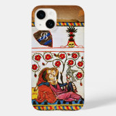 COQUES Case-Mate iPhone AMOUR ÉTERNEL PARCHEMIN MONOGRAMME (Verso)