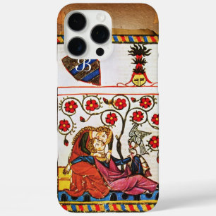 iPhone 16 PRO MAX CASE AMOUR ÉTERNEL PARCHEMIN MONOGRAMME