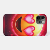 Coques Case-Mate iPhone Amour Frappé Coeurs Emoji (Dos (Horizontal))