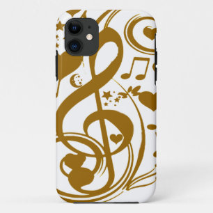Coques Pour iPhone Amour & Joy-Gold_