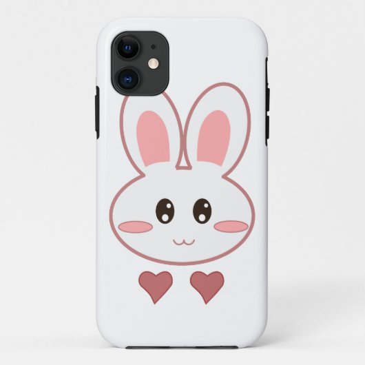 Coques Case-Mate iPhone Amour mignon de lapin (Dos)