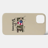 Coques Case-Mate iPhone Amour Notre Jour des anciens combattants Fier Jour (Verso (horizontal))