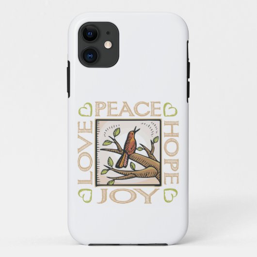 Coques Case-Mate iPhone Amour, Paix, Espoir, Joie (Dos)