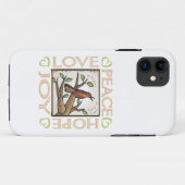 Coques Case-Mate iPhone Amour, Paix, Espoir, Joie (Dos (Horizontal))