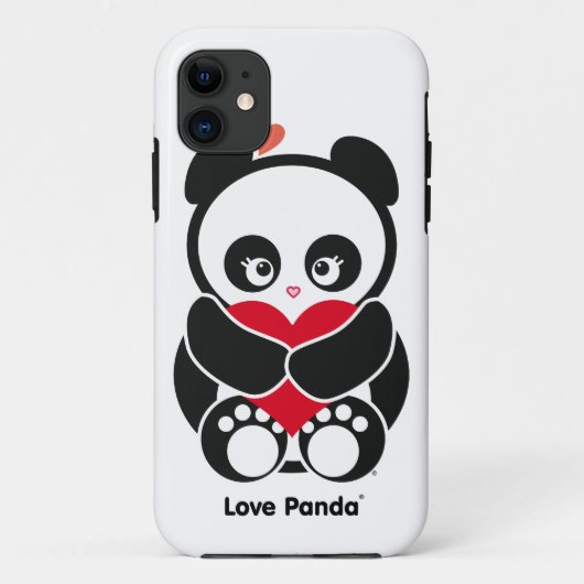 Coques Case-Mate iPhone Amour Panda® (Dos)