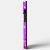 Coques Case-Mate iPhone AMOUR pourpre (Verso / Gauche)