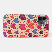 Coques Case-Mate iPhone Amour sans couture Coeur Motif Art (Dos (Horizontal))