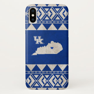 Coque iPhone X Amour tribal d'état du Kentucky |