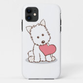 Coques Case-Mate iPhone Amour Westie (Dos)