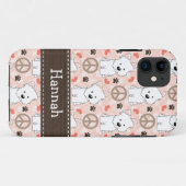 Coques Case-Mate iPhone Amour Westies de paix (Dos (Horizontal))