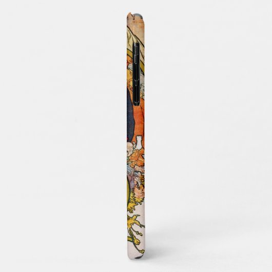 Coques Case-Mate iPhone Amoureux, Alphonse Mucha (Dos/Gauche)