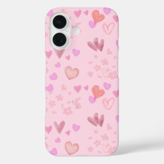 Coques iPhone 16 Amoureux aux Pêches