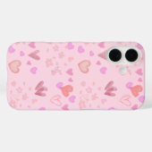 Coques Case-Mate iPhone Amoureux aux Pêches (Verso (horizontal))