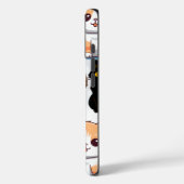 Coques Case-Mate iPhone Amoureux de les chats du bloc-notes (Verso / Gauche)