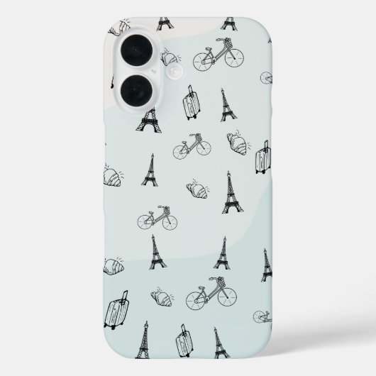Coques Case-Mate iPhone Amoureux de Paris (Verso)