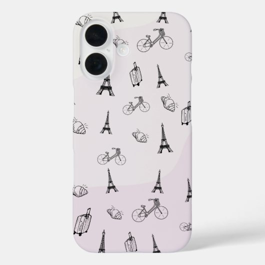 Coques Case-Mate iPhone Amoureux de Paris (Verso)
