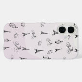 Coques Case-Mate iPhone Amoureux de Paris (Verso (horizontal))