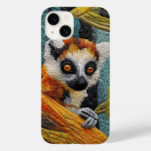Coques Case-Mate iPhone Amoureux des animaux Lemur Jungle (Verso)