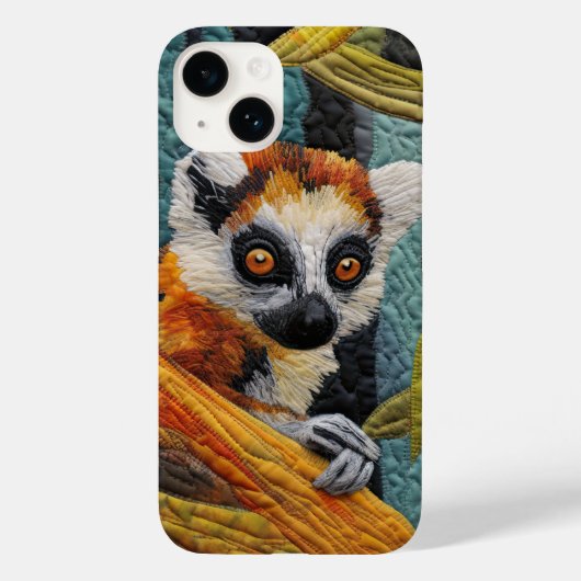 Coques Case-Mate iPhone Amoureux des animaux Lemur Jungle (Verso)