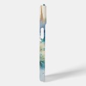 Coques Case-Mate iPhone Amoureux des animaux Wolf aquarelle (Verso / Droite)