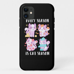 Case-Mate iPhone Case Amoureux des chats Chaque Saison Est Chat Saison