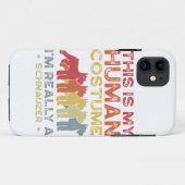 Coques Case-Mate iPhone Amoureux du propriétaire du chien Schnauzer (Dos (Horizontal))