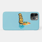 Coques Case-Mate iPhone Amoureux du surf élégants et stylés (Dos (Horizontal))