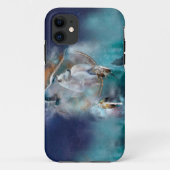 Coques Case-Mate iPhone Amoureux indien et chef de tribu ethnique loup (Dos)