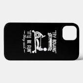 Coques Case-Mate iPhone Amusant Aviron Essayer Aviron Il Sera Fun Crew Tee (Verso (horizontal))
