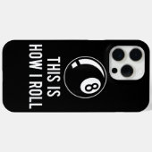 Coques Case-Mate iPhone Amusant Billard Design Pour Les Joueurs De Billard (Verso (horizontal))