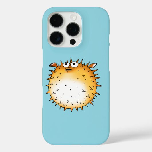 Coques Case-Mate iPhone Amusant dessin animé Puffer Poisson Design (Verso)