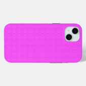 Coques Case-Mate iPhone Amusant Élégant Abstrait petit Motif Motif rose (Verso (horizontal))